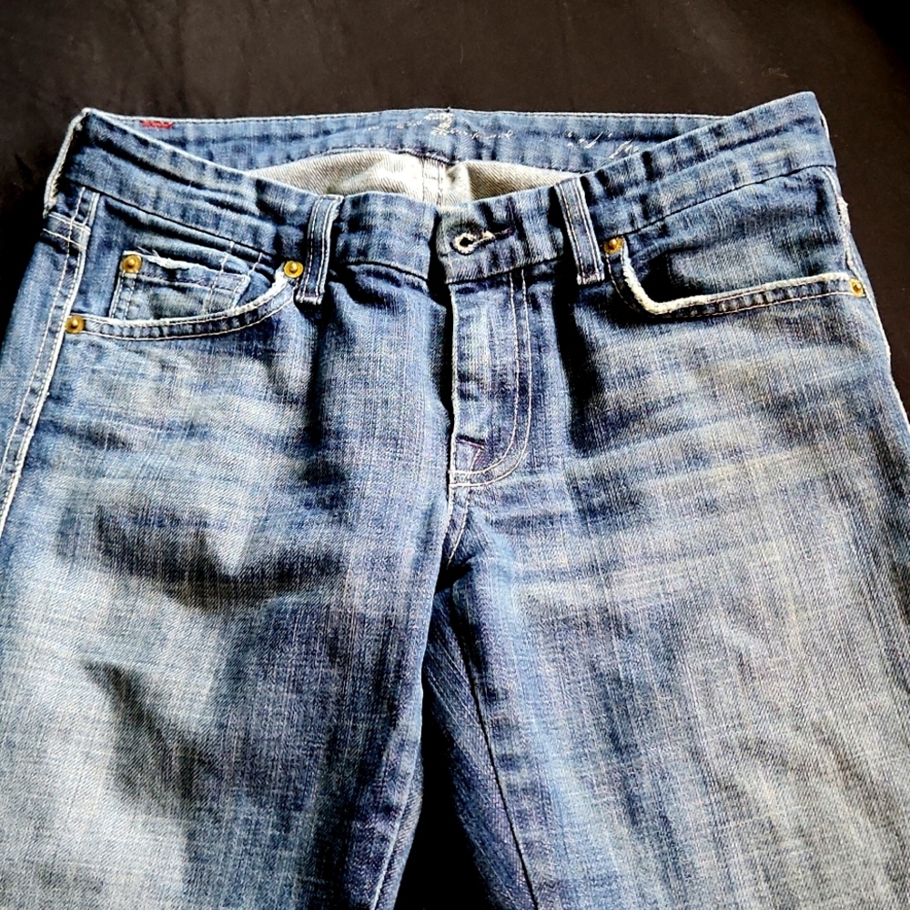 7 for all mankind A pocket jeans 27  bootcut